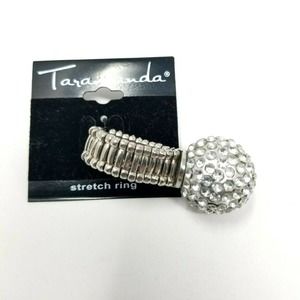 Taramanda Fashion Jewelry Bling Ball Ring Stretch